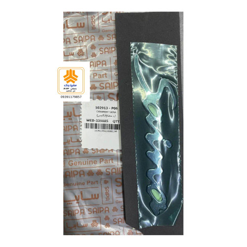 آرم ساینا(انگلیسی) روی صندوق 102913