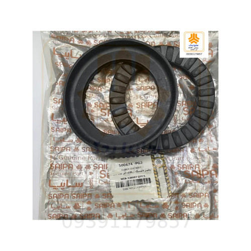 واشر لاستیکی بالای فنر لول جلو پراید 500674