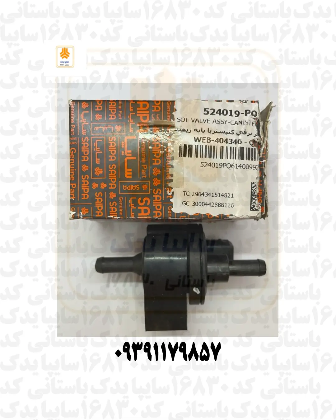 مجموعه شیر برقی کنیستر با پایه زیمنس 524019