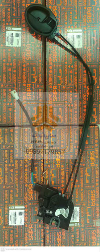 قفل و دستگيره مشکی عقب راست کابلی تک فيش تک میله ساینا کوئیک 107519