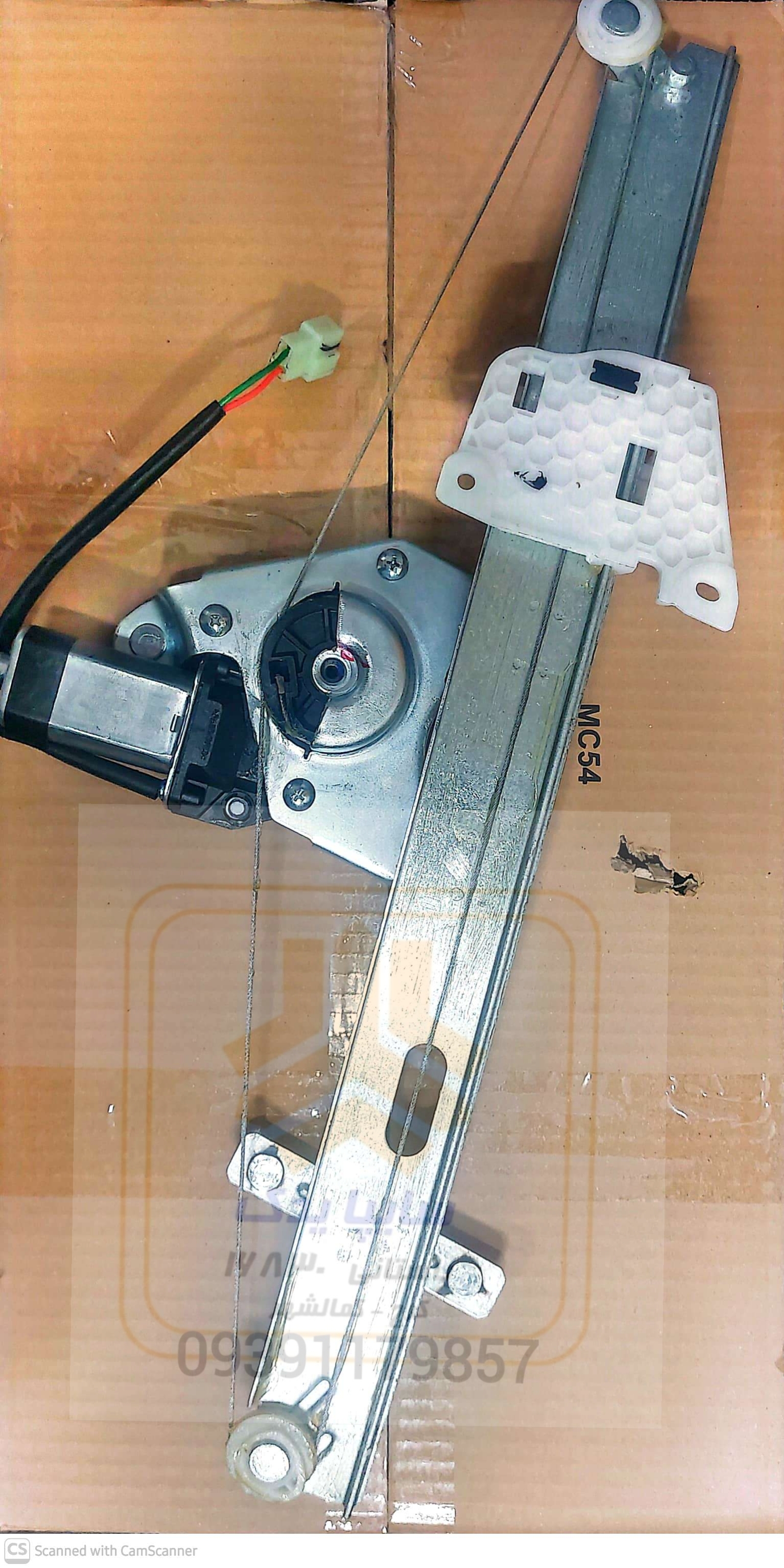 شیشه بالابر برقی جلو راست تیبا ساینا  107990